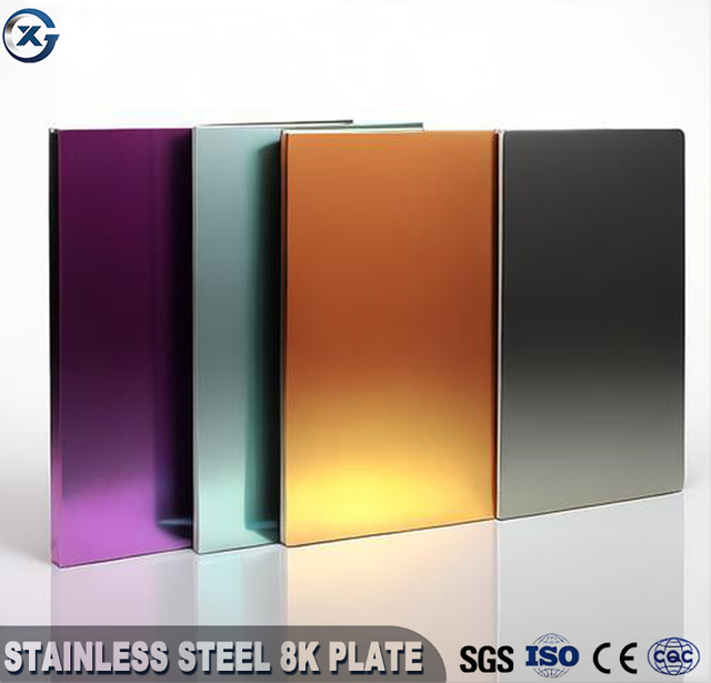 Stainless steel plate 304 stainless steel sheet 8K mirror high brightness without sand holes